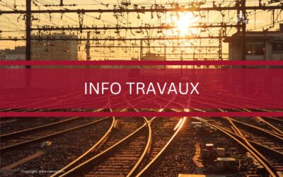 Changements temporaires sur le réseau ferroviaire