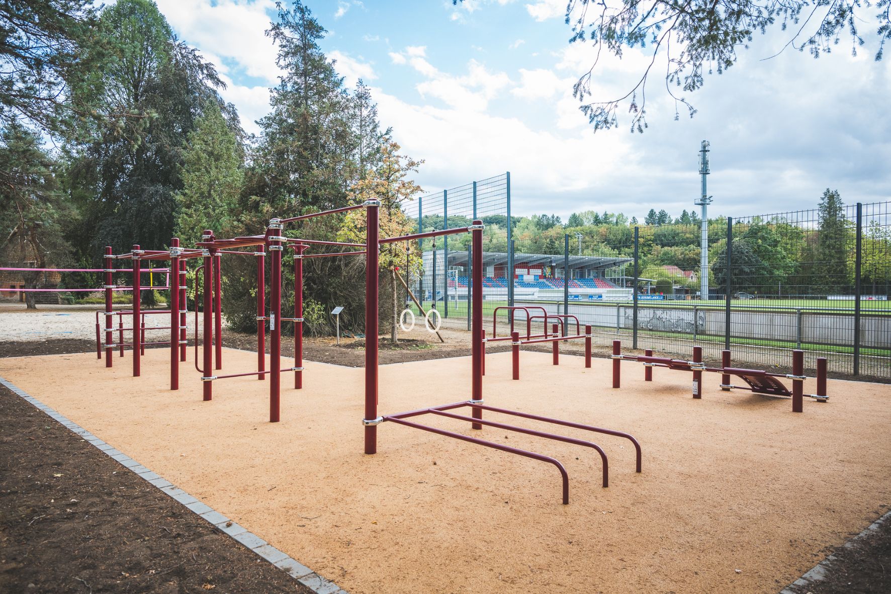 Calisthenics-Park zu Rëmeleng